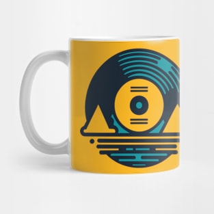 Music Disk music lover icon design Mug